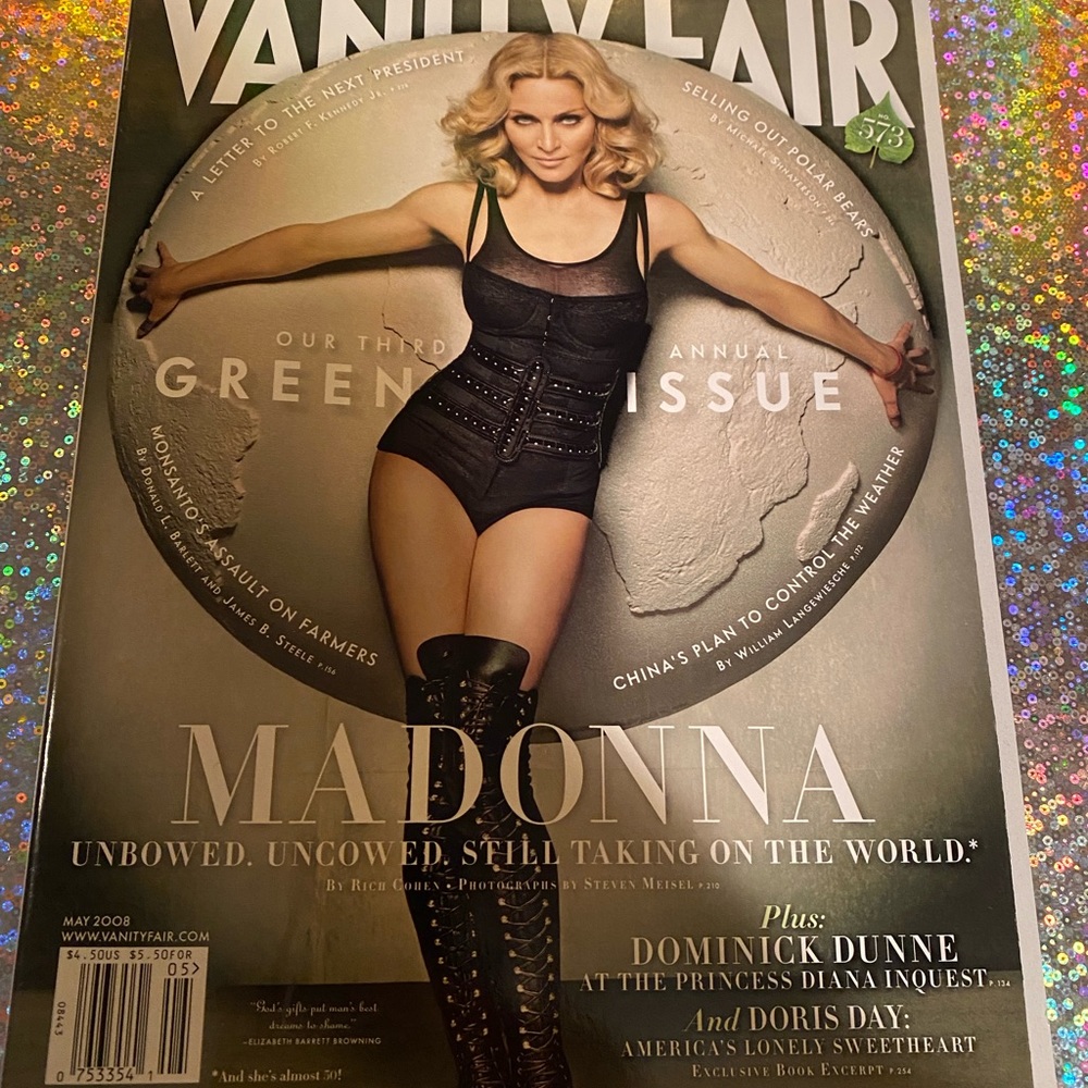 MADONNA Cover Vanity Fair magazine May 2008 Issue #573 ULTRA MINT !!